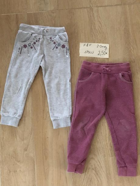 Tepláky 2ks, f&f,98