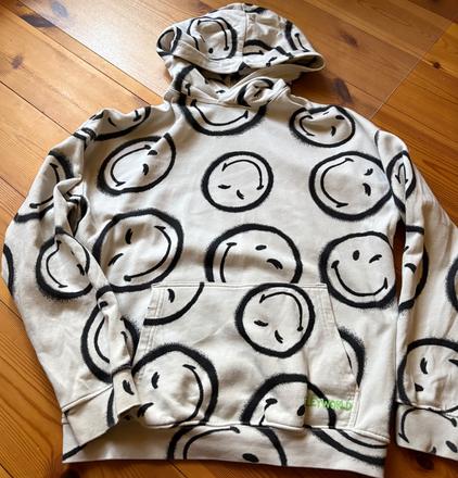 Smajlikova krasna mikina top stav, h&m,158