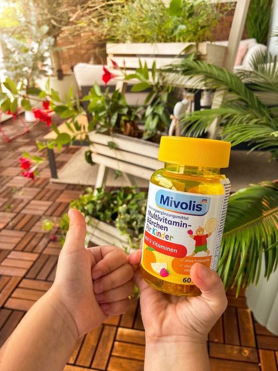 Mivolis Multivitamínové medvedíky pre deti, 60 ks
