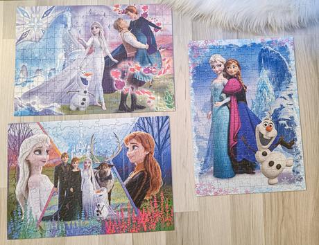 Puzzle frozen,