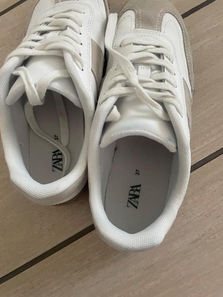 Kožené tenisky, zara,37