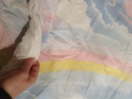 Paplónik a vankúšik s nebíčkovými obliečkami -4 ks, šírka (cm): 65,dĺžka (cm): 110