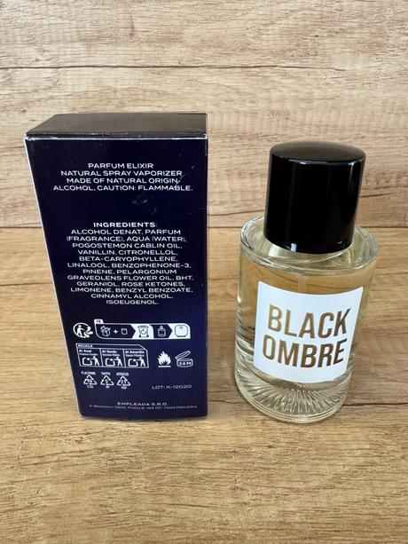 Parfém black ombre - nepoužitý, 