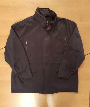 Pánska štýlová parka, xxl
