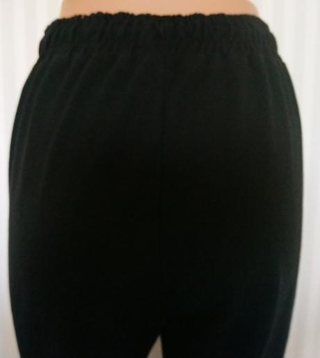 Dámske čierne tepláky, boohoo, s/m, m