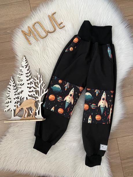 Softshell nohavice, 86 - 128