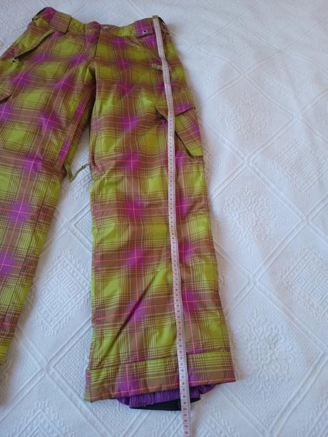 Snowboard nohavice burton 148-155, burton,152