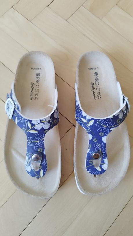 Šľapky, protetika,36