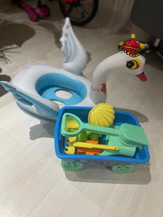 Fúrik do piesku a koleso do vodx,