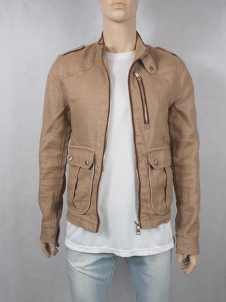 Ľanová bunda zara, zara,s