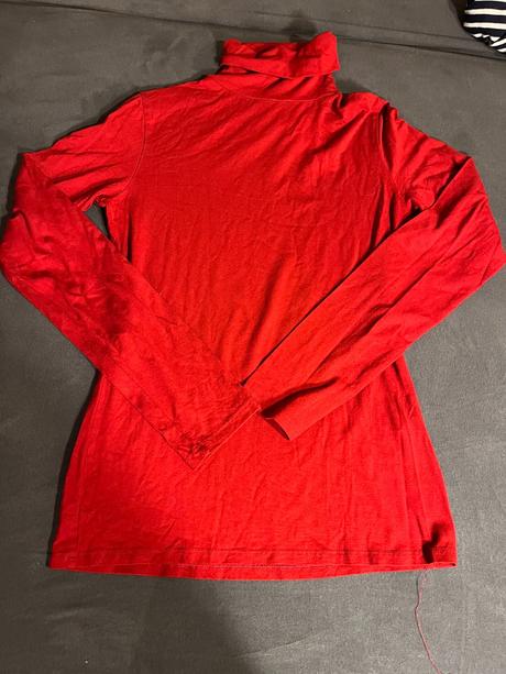 Červený rolák, camaieu,xs