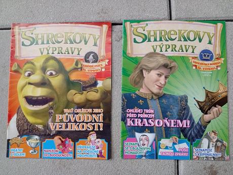 Časopisy shrek, 