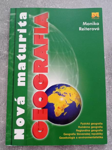 Kniha nová maturita z geografie, 