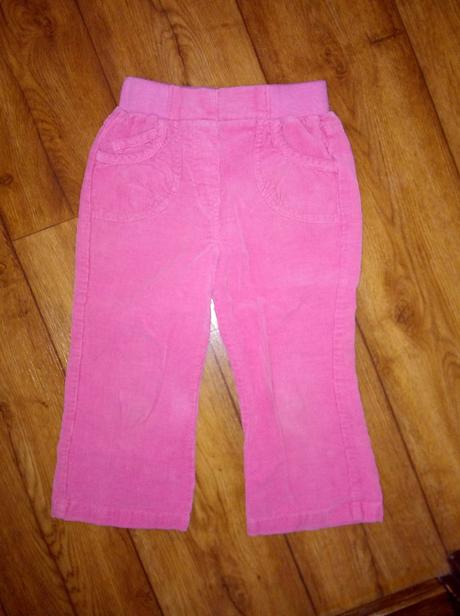 Ruzove menstr. tensie nohavice f&f 92/98, f&f,98