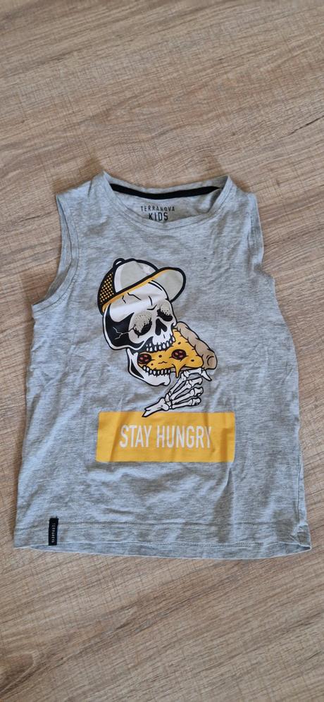 Letné tielko s lebkou 116/122, terranova,116