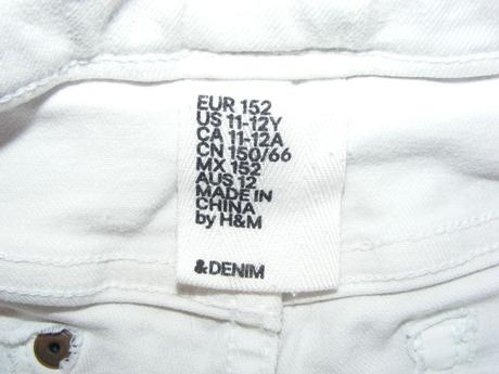Rifľové šortky h&m - 146/152, h&m,152