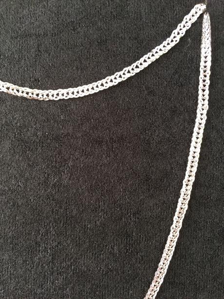 Retiazka a náramok z bieleho zlata, aldo