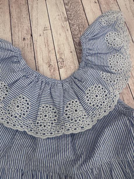 Dievčenské letné šaty 110/116, h&m,110