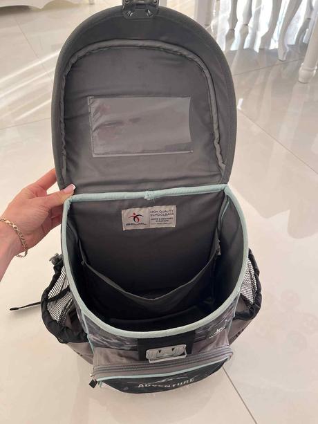 Školská taška vlk belmil + minecraft box na zošity, 