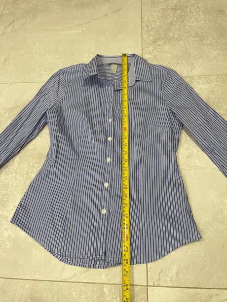 Pásikavá košeľa, h&m,38