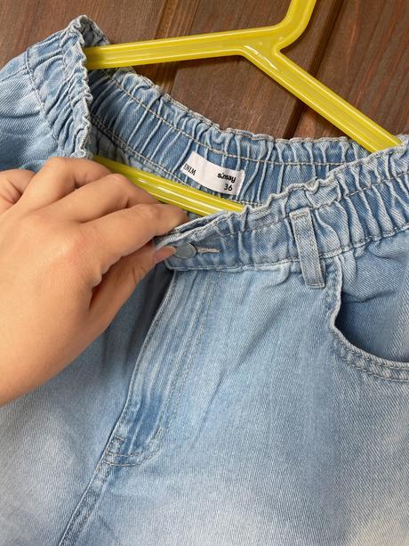 Džínsové šortky, sinsay,36