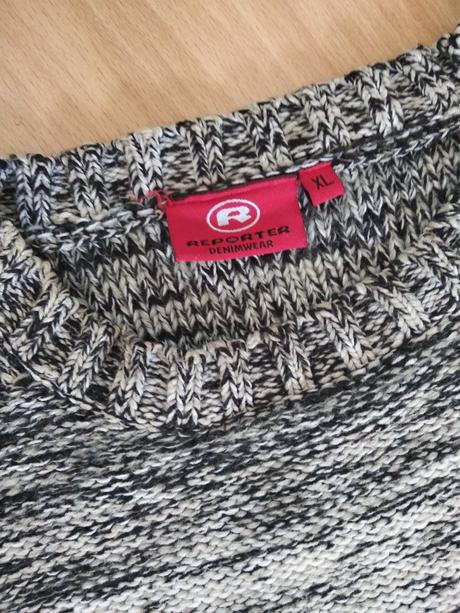 Pulóver denim, denim,l