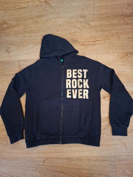 Mikina na zips os, benetton,xxxl