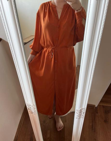 Monoprix femme maxi šaty, m