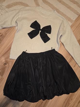 Set pulovrik + sukňa 140, c&a,140