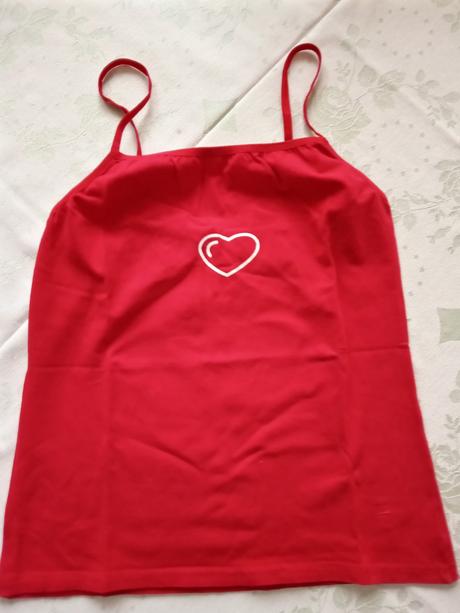 Tričko srdiečkove, s