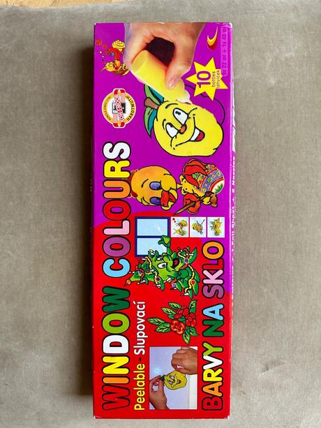 Farby na sklo - zlupovacie, 