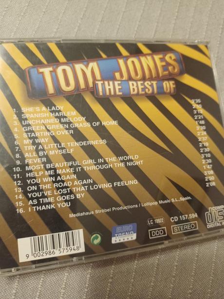 Cd tom jones the best of, 