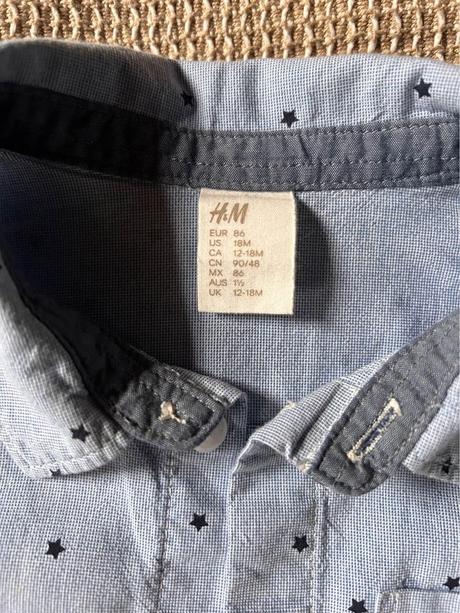 Košeľa, h&m,86