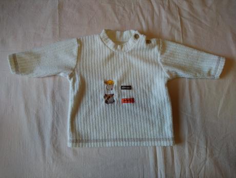 Detská mikina vrúbkovaná, george, george,62