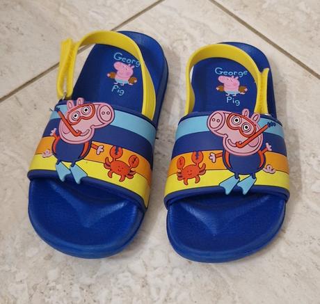 Slapky peppapig-george vd18cm, 28