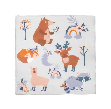 Caretero detská ohrádka holiday grey, šírka (cm): 100,dĺžka (cm): 100