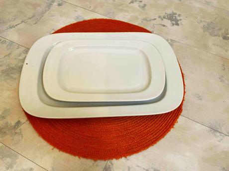 Porcelánová servírovacia misa, 