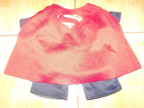 Kostým superman pre bábiku alebo plyšovú hračku,