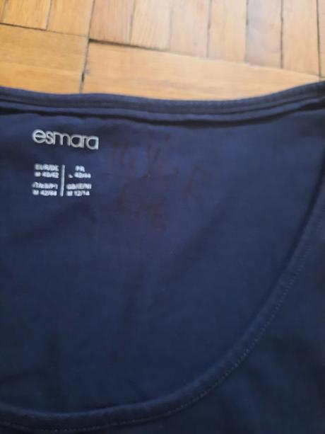 Dámske predĺžené tričko, esmara,m