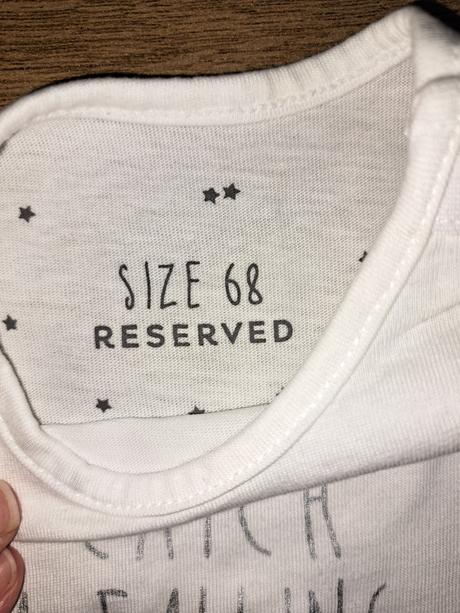Tričko reserved, reserved,68