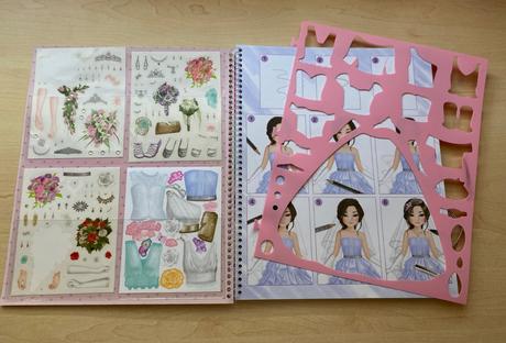 Top model - kreatívne omaľovánky,