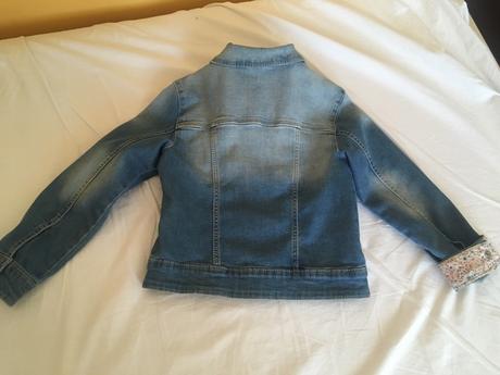 Dievčenská riflová bunda, palomino,116