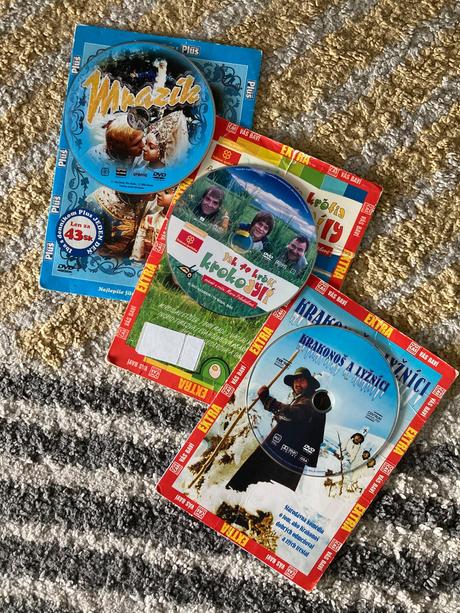 Dvd mrázik, ako sa krotia krokodíly, krakonoš, 