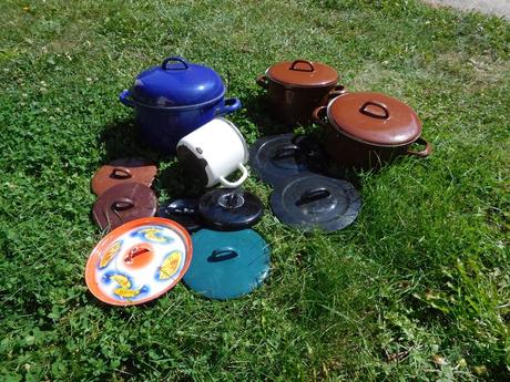 Smaltované na dekoráciu,