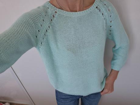 Mint svetrík, h&m,s