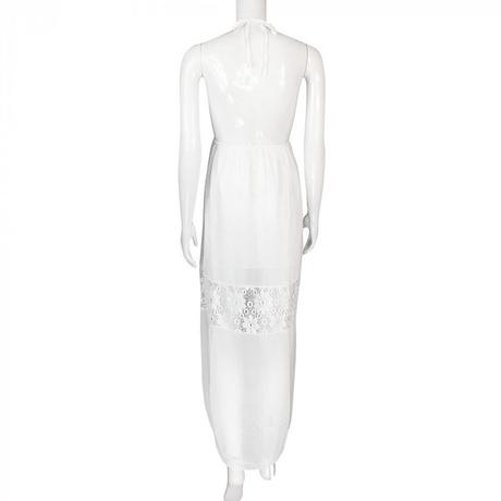 Biele maxi saty, m / s