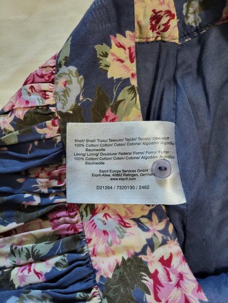 Kvetovaná sukňa, esprit,36