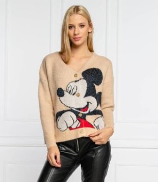 Desiugal mickey luxusny,kvalitny,trendy sveter s-l, desigual,m