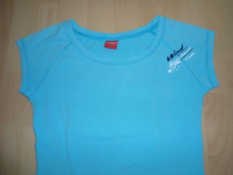Modre sportove tricko, xs