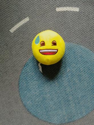 Plyšový smajlík,